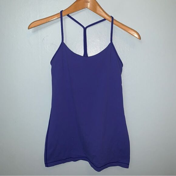 Lululemon Athletica Blue Tank Top Size 6 - Picture 1 of 6